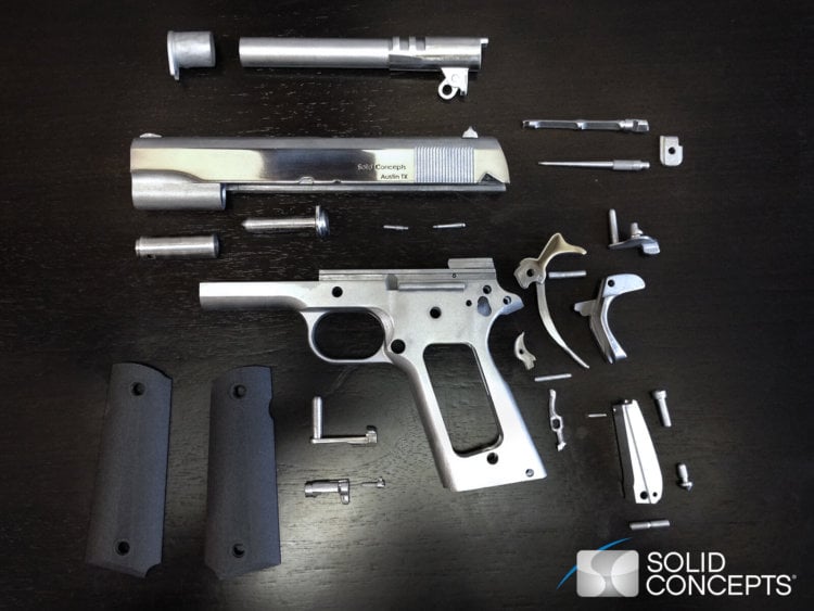 3D-Printed Metal Gun