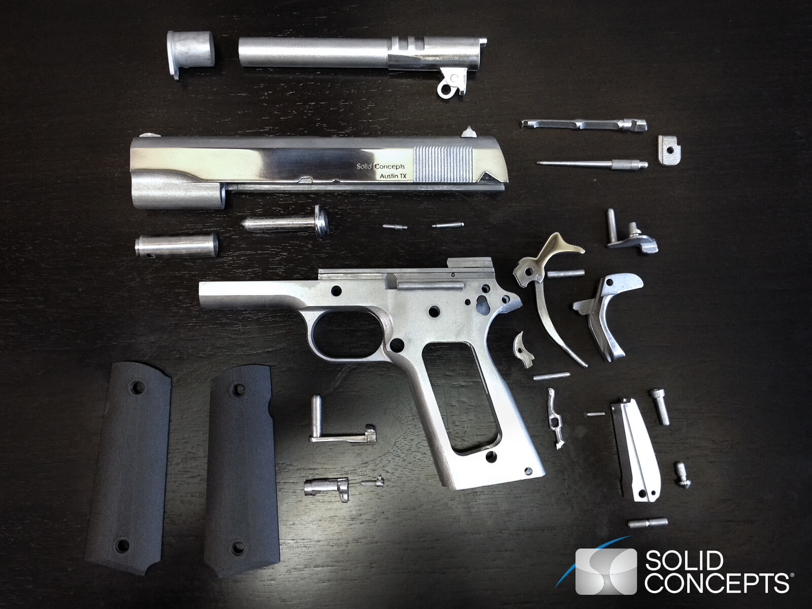 3D-Printed Metal Gun 3D-Printed Metal Gun