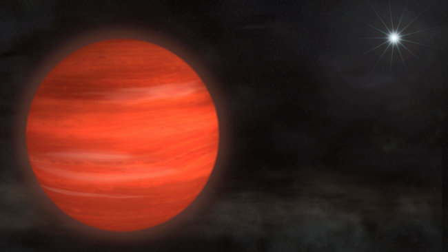 Астрономы обнаружили планету в 13 раз больше Юпитера. Фото.