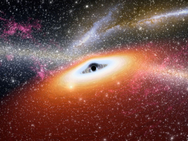 Природа темной материи может быть связана с первичными черными дырами. Фото.