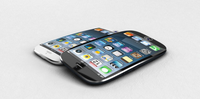 Apple готовит iPhone с изогнутым дисплеем. Фото.
