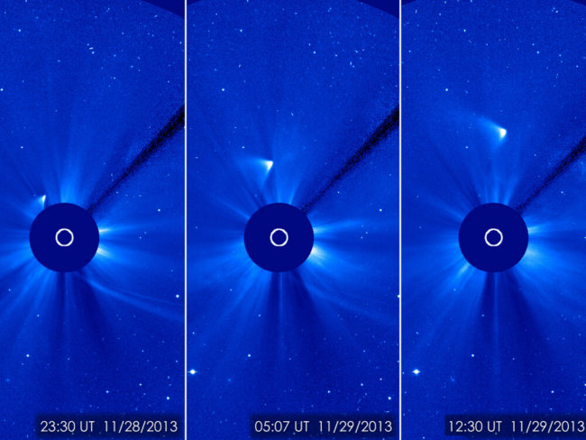 Комета ISON все еще жива. Фото.