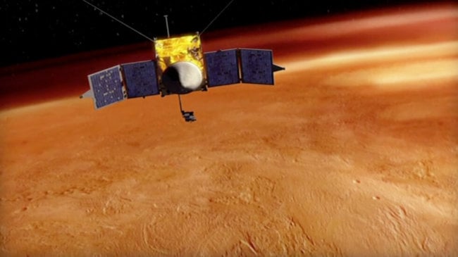 5 фактов, которые необходимо знать о новом марсианском спутнике MAVEN. Фото.
