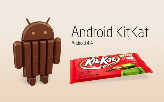 Некоторые особенности новой операционной системы Android 4.4 KitKat. Фото.