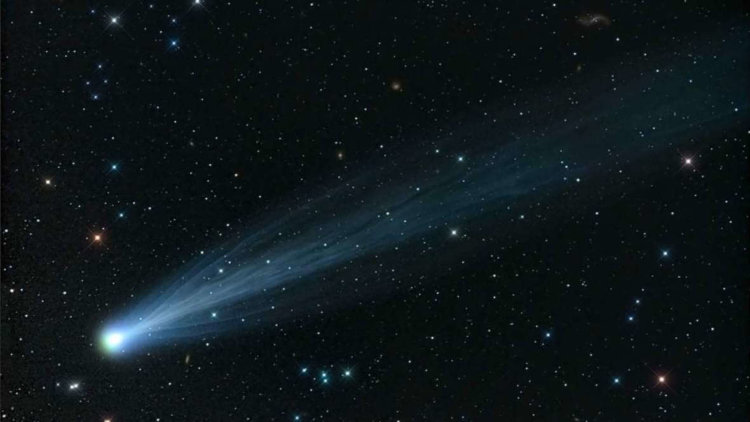 Комета ISON распалась
