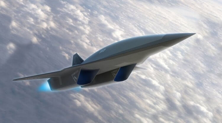 Lockheed Martin разрабатывает наследника легендарного самолета-шпиона SR-71 Blackbird. Lockheed Martin SR-72. Фото.