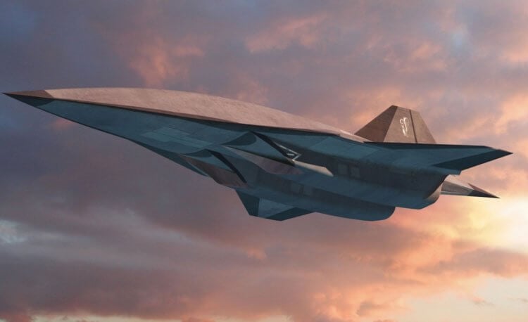 Lockheed Martin разрабатывает наследника легендарного самолета-шпиона SR-71 Blackbird. Новый самолет будет быстрее предшественника. Фото.