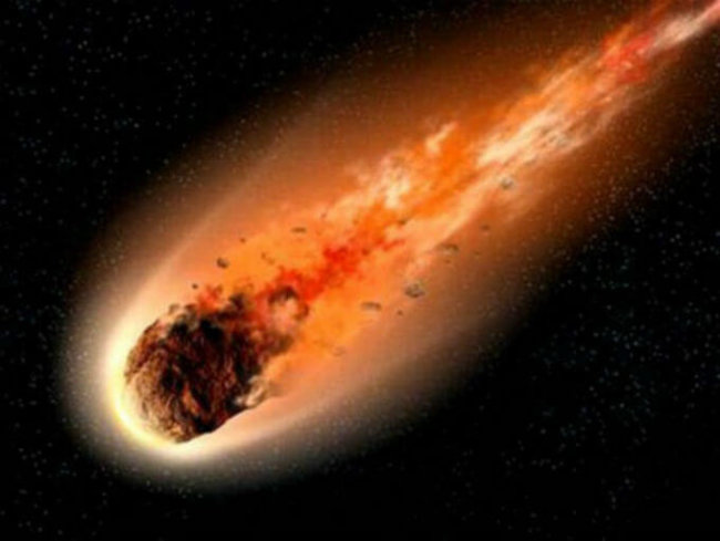 Челябинский метеорит оказался ярче Солнца в 30 раз. Фото.
