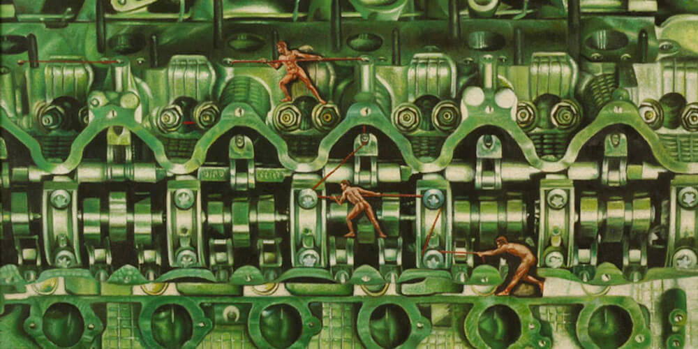 "Вечный двигатель" (художник Никас Сафронов)