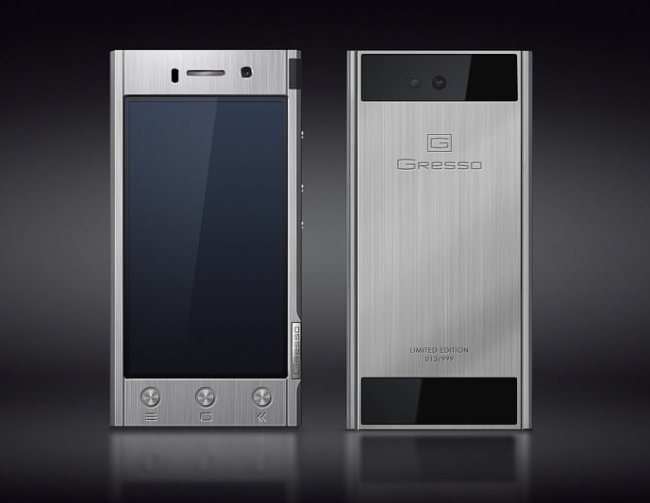 Gresso Radical — новый люксовый смартфон из титана за 1800 долларов. Фото.