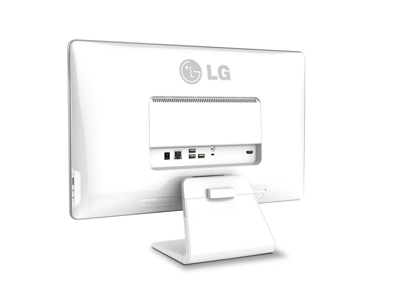 LG Chromebase back LG Chromebase back
