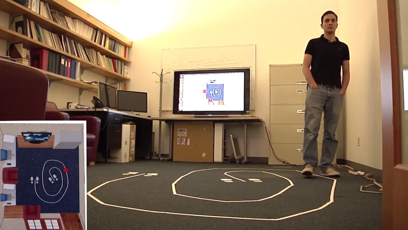 WiTrack соожет следить сквозь стены