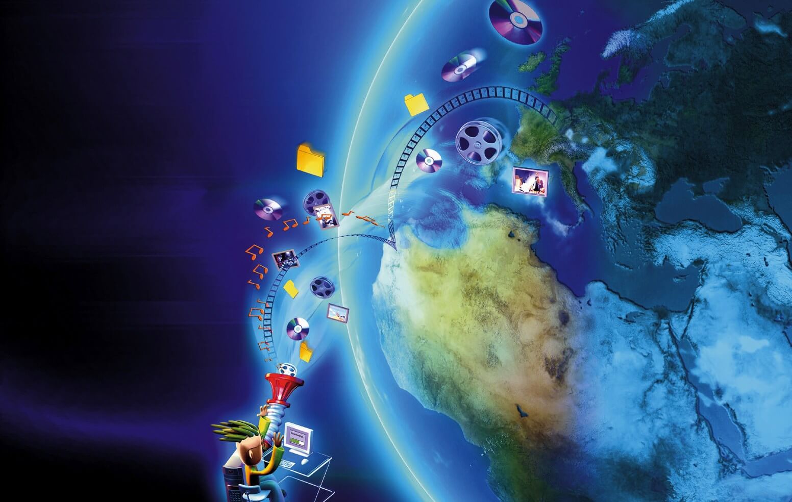 Интернет трафик человека стал меньше