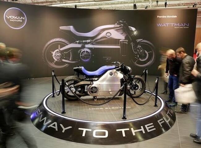 Voxan Wattman — претендент на титул самого мощного электроцикла в мире. Фото.