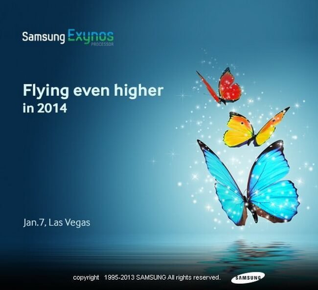 Samsung представит новое поколение процессоров Exynos на выставке CES 2014. Фото.