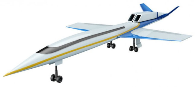 Spike S-512 может стать первым в мире сверхзвуковым частным самолетом. Фото.