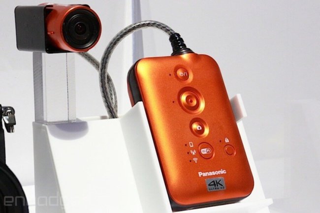 #CES | Panasonic представила спортивную 4К камеру. Фото.