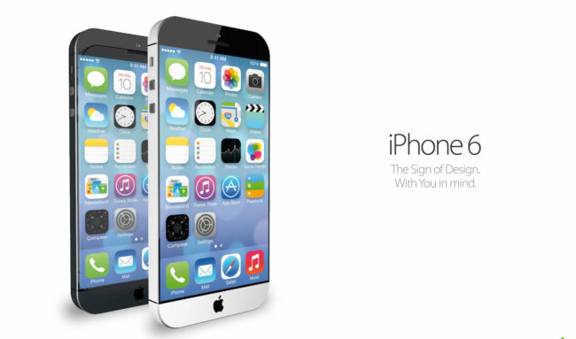 Смартфону iPhone 6 прогнозируют увеличение экрана. Фото.