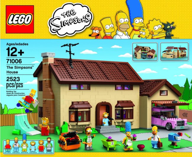 Конструкторы Lego с героями «Симпсонов» выйдут в феврале. Фото.