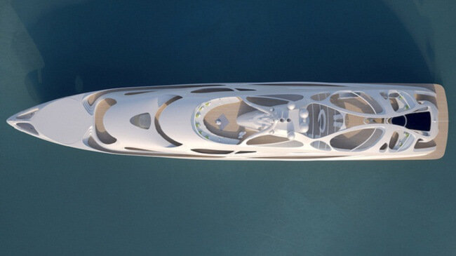 Шесть потрясающих дизайнерских яхт, созданных архитекторами. Фото.