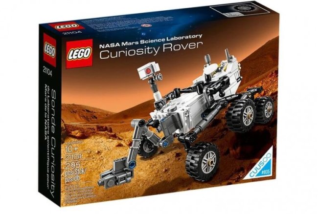 Набор LEGO «Кьюриосити»: мечта, ставшая реальностью. Фото.