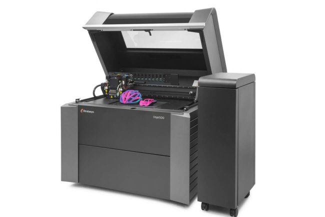 Представлен первый 3D-принтер, использующий для печати разные материалы. Фото.