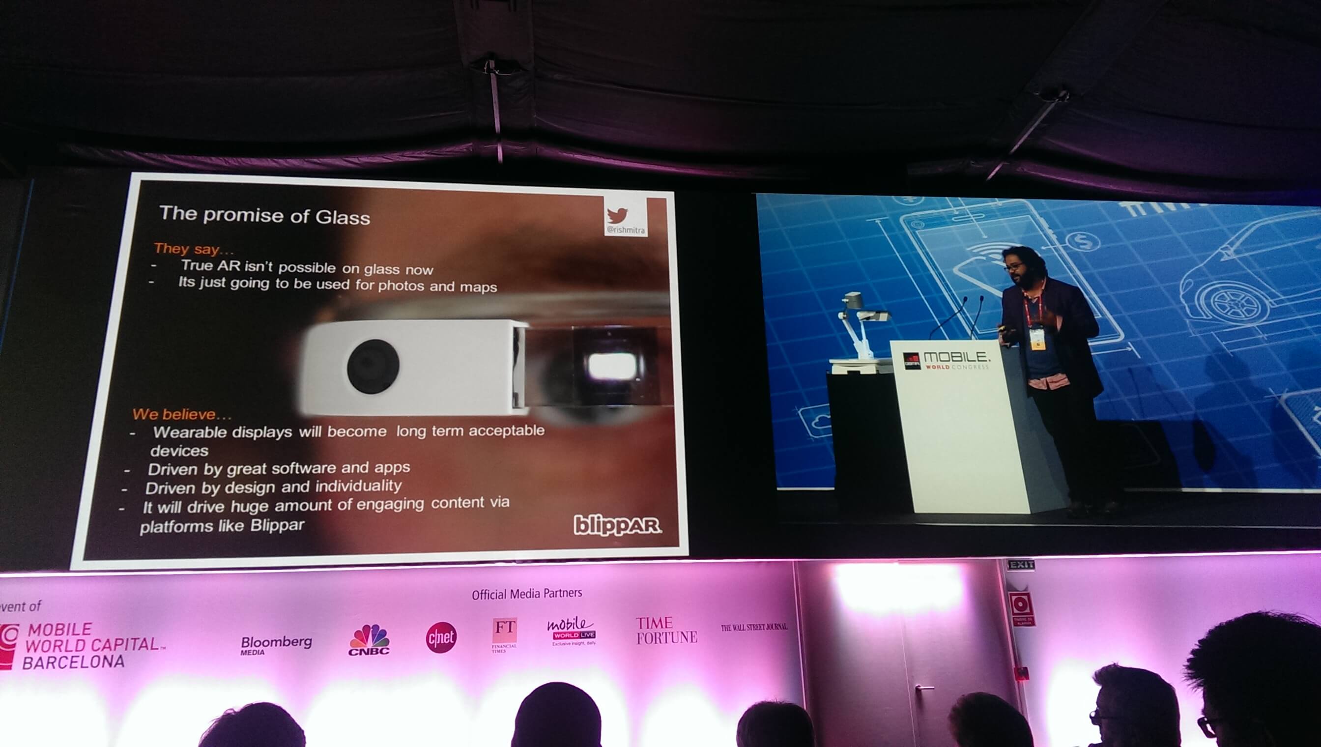 BLIPPAR GOOGLE GLASS