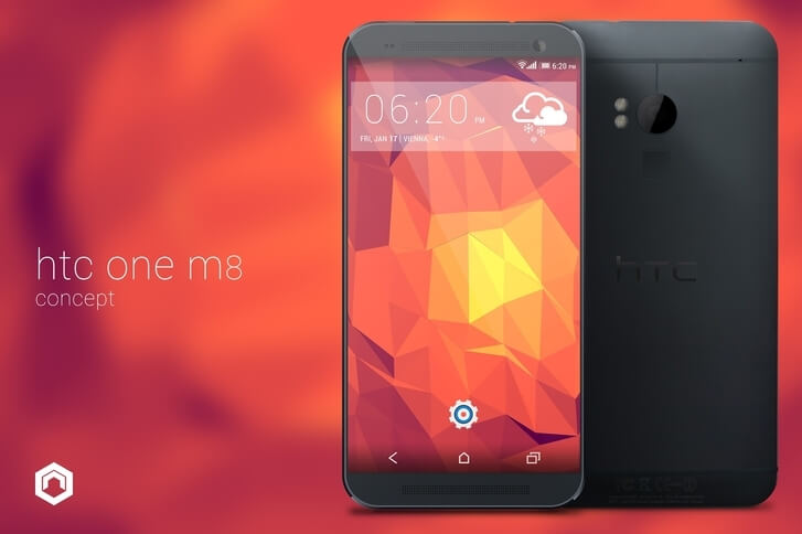 Концепт HTC M8