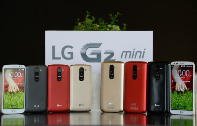 LG официально представила смартфон G2 Mini. Фото.