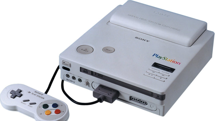 Ранний прототип PlayStation напоминал собой консоль Nintendo Super Famicom