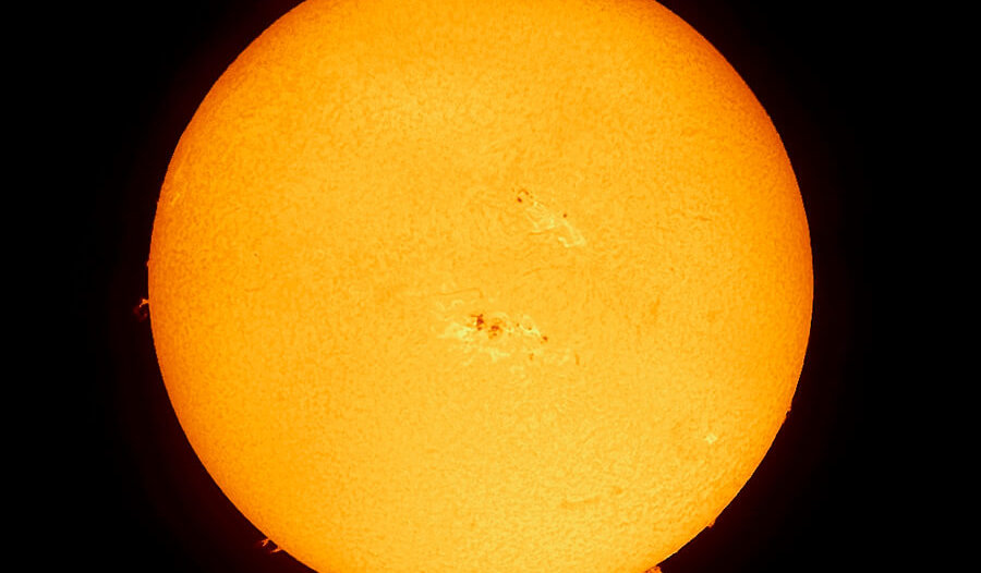 Фотографии поверхности солнца