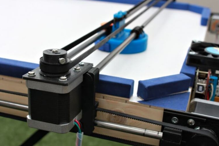 Аэрохоккей из деталей 3D принтера