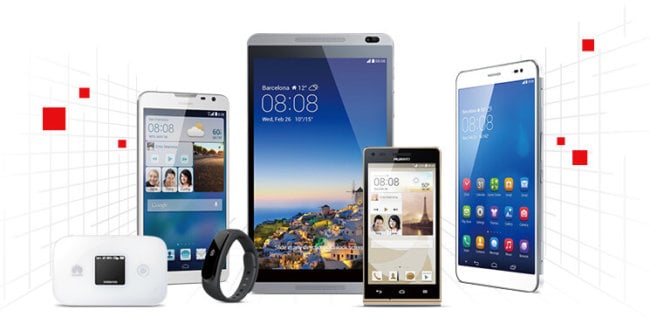 #MWC | Huawei представила два планшета, смартфон, фитнес-трекер и мобильный роутер. Фото.