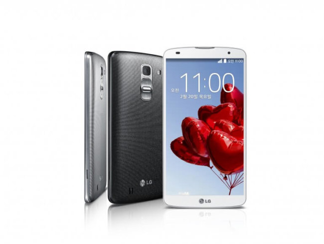 LG представила флагманский фаблет LG G Pro 2. Фото.