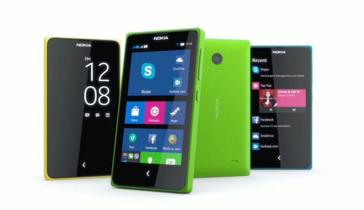 Android-смартфоны серии Nokia X