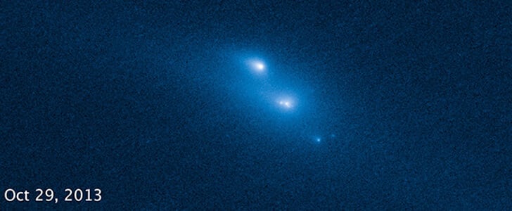 Asteroid-Breaks-Apart