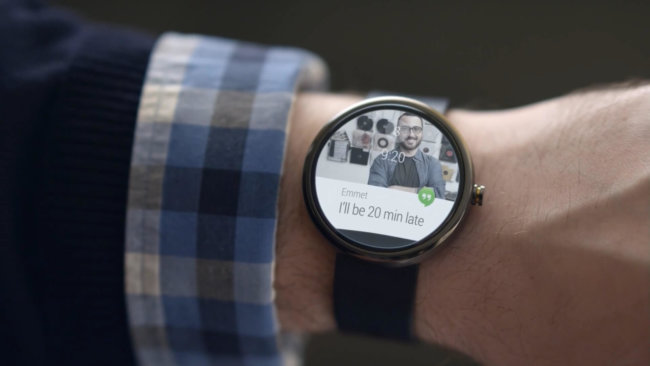 Google представила операционную систему Android Wear для носимой электроники. Фото.