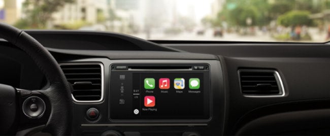 Apple представила систему CarPlay для автомобилей. Фото.