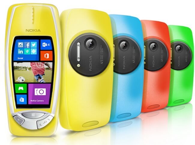 [1 апреля] Возвращение легенды: Nokia 3310 PureView. Фото.