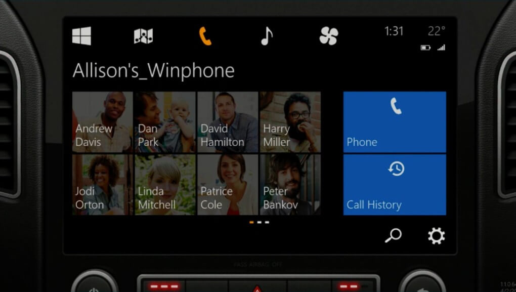 Windows в автомобиле