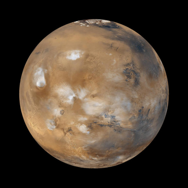 Исследование Марса станет возможным, только если мы все будем работать сообща. Фото.