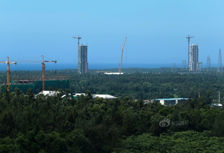 Строительство космодрома в Китае