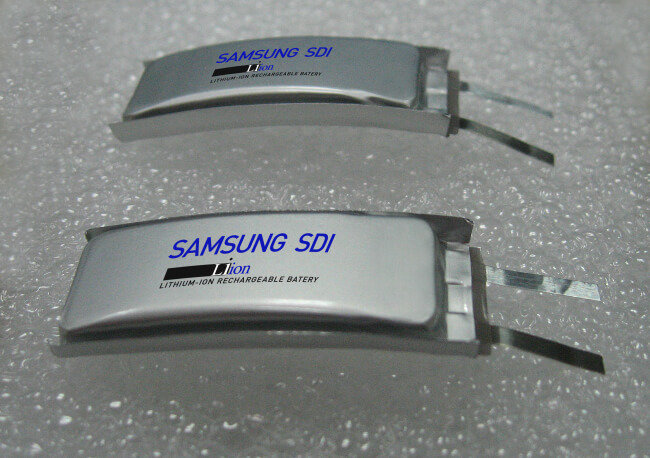 Samsung увеличила заряд изогнутых батарей. Фото.