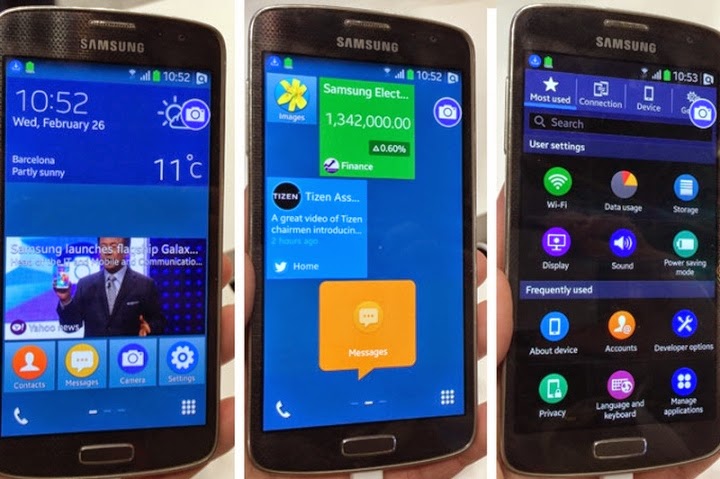 Первый Tizen-смартфон Samsung появится в России в мае. Первый Tizen-смартфон Samsung появится в России в мае. Фото.