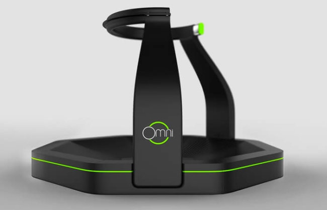 В этом году в продажу поступит площадка виртуальной реальности Virtuix Omni. Фото.