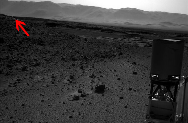 NASA: загадочные огни на Марсе не такие уж и загадочные. Фото.