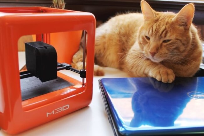 Создатели 3D-принтера The Micro собрали на Kickstarter необходимую сумму всего за 11 минут. Фото.