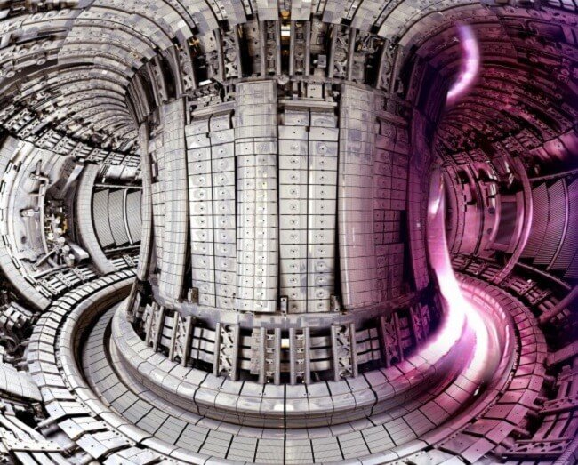 Термоядерный реактор JET готовится достичь точки безубыточности. Фото.