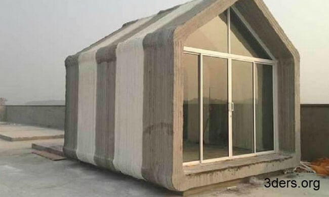 Напечатанный 3D дом