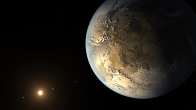 Телескоп Kepler обнаружил очень похожую на Землю планету. Фото.